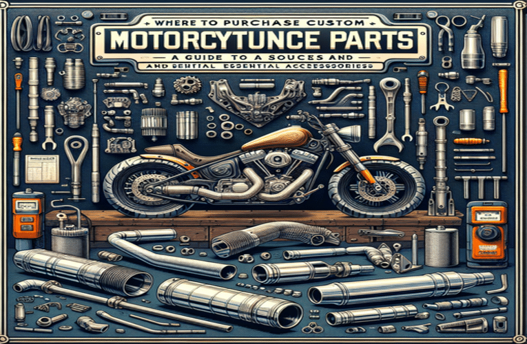 Gdzie kupić części tuningowe do motocykli customowych – poradnik źródeł i niezbędnych akcesoriów