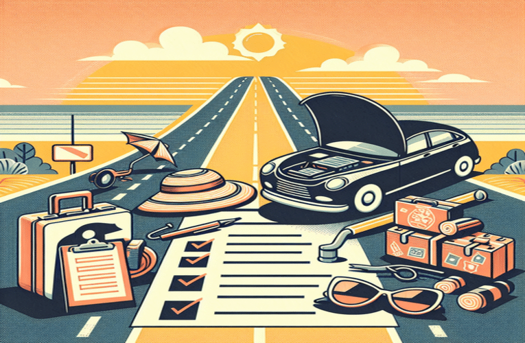 Jak przygotować samochód do sezonu wakacyjnego – kluczowe kroki dla bezpieczeństwa podróży