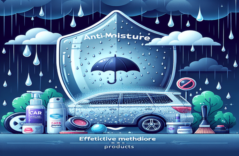 Jak zabezpieczyć samochód przed deszczem i wilgocią – skuteczne metody i produkty